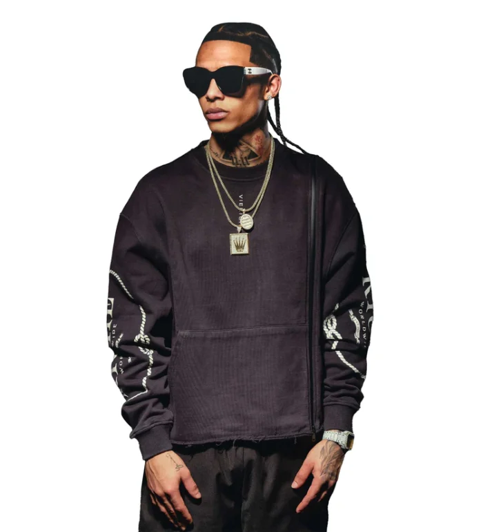 Poleron Mixmatch Logo Crew Vie Riche