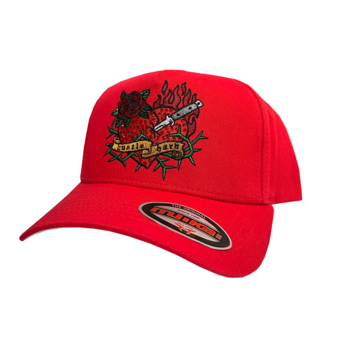 Gorra Muka Hustle & Grind Rhinestone