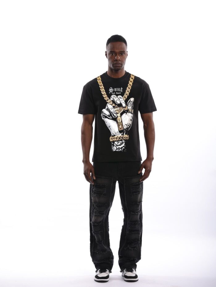 Polera Left Point 'Saint Chain'