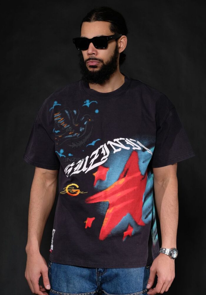 Polera Gunzinii (GZ570-BLK)