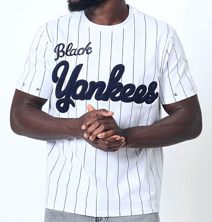 Polera Stall & Dean Black Yankees White