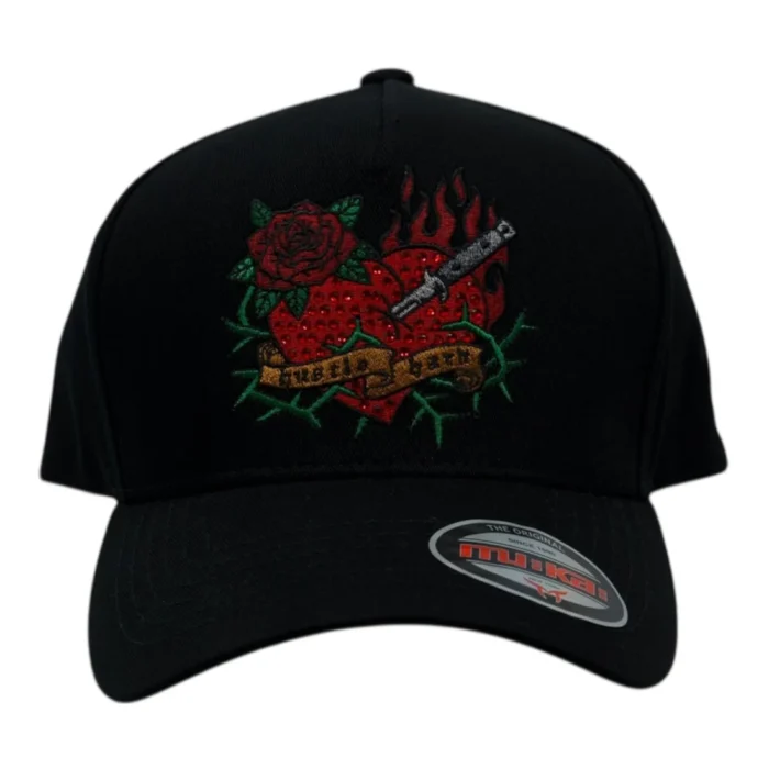 Gorra Muka 'Heart Rhinestone '