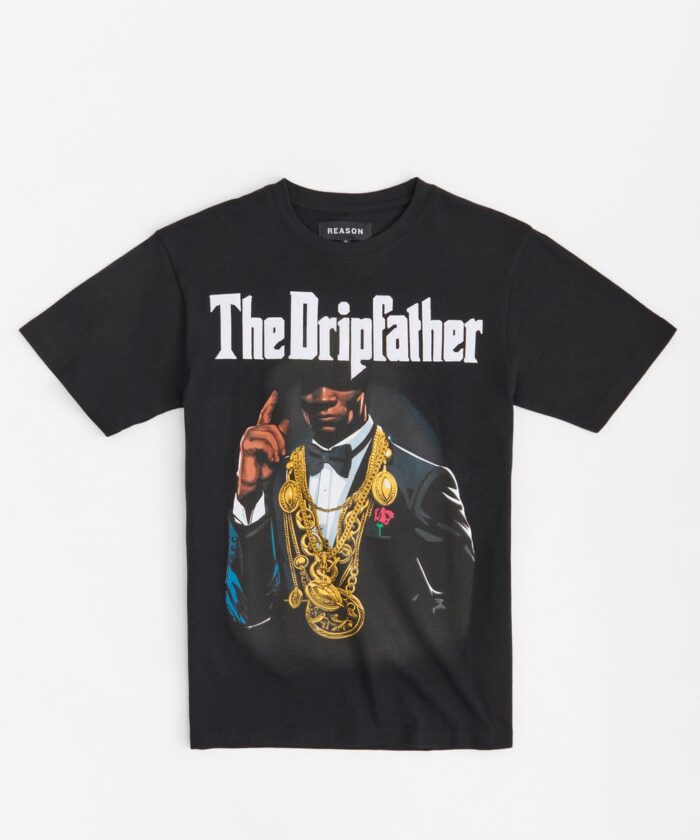 Polera Reason ''Dripfather Black''