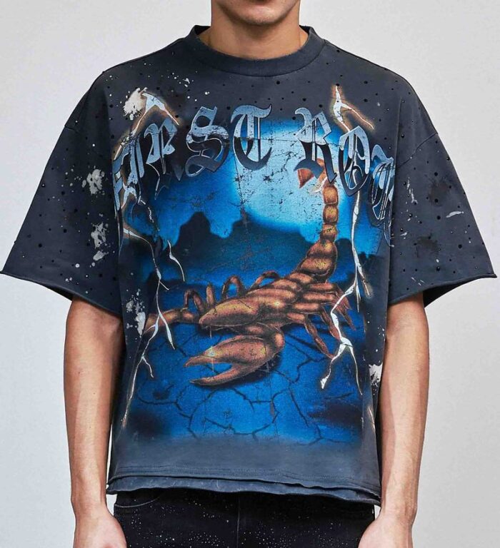 Polera First Row 'Be Fierce Thunder Scorpion'