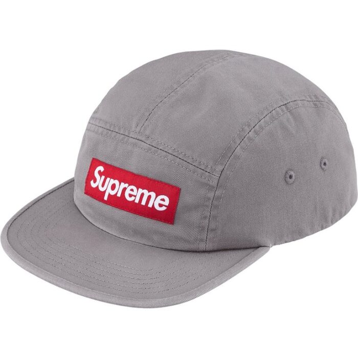 Gorra Supreme 'Washed Chino Twill Camp Cap'