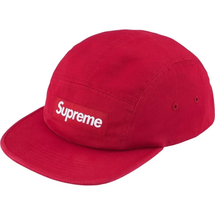 Gorra Supreme 'Washed Chino Twill Camp Cap'
