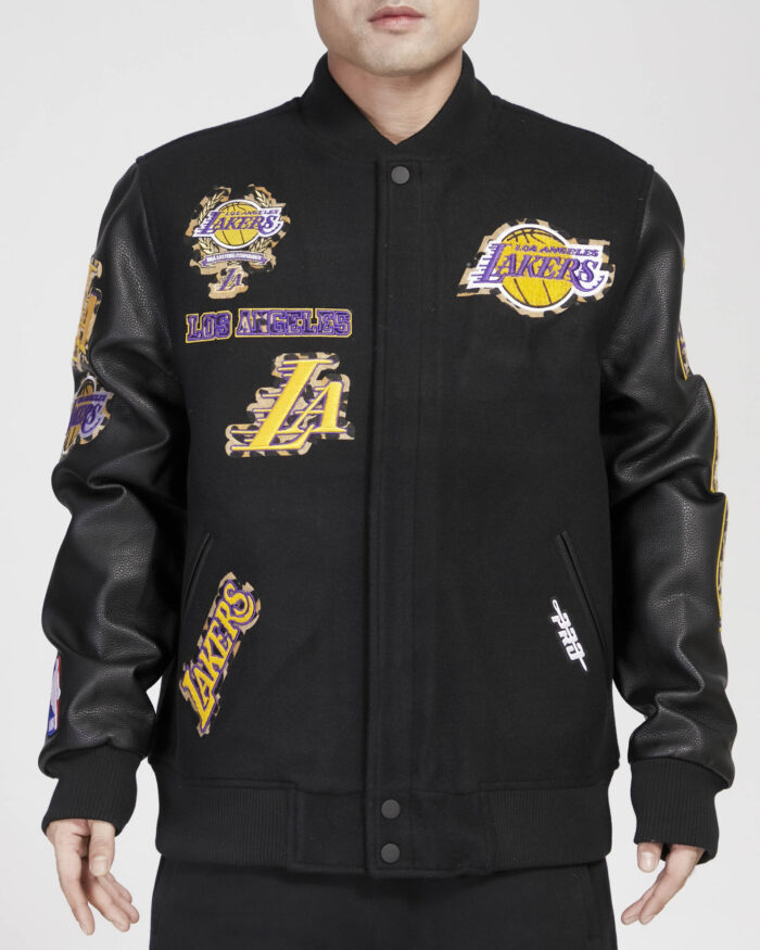 Chaqueta Pro Standard 'Los Angeles Lakers Animal Print'