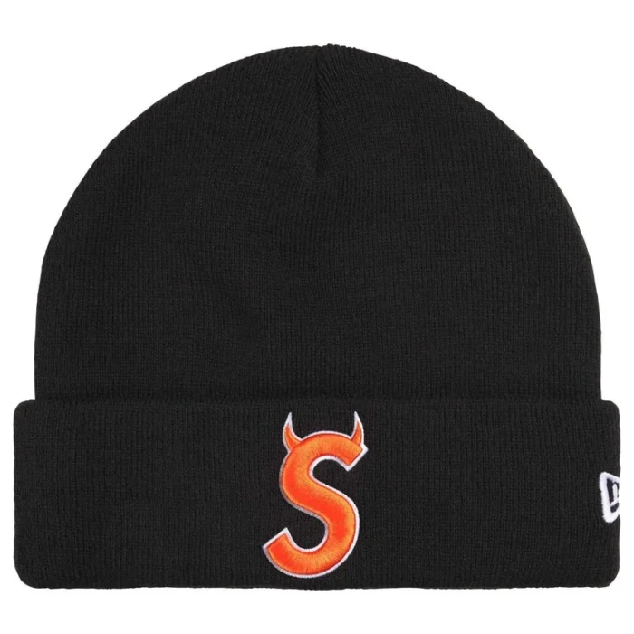 Beanie Supreme x New Era 'Devil S Logo'