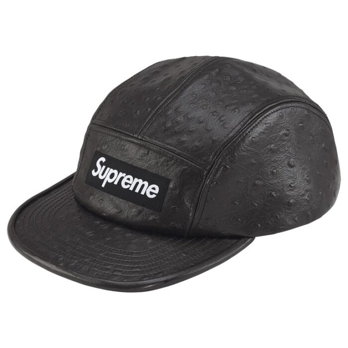 Gorra Supreme 'Ostrich Embossed Leather' Gore-Tex