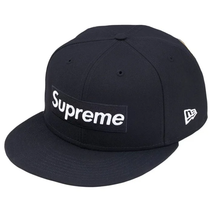 Gorra Supreme x New Era 'Rings Box Logo' Navy