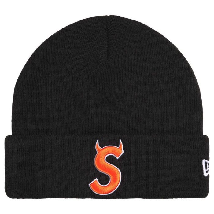 Beanie Supreme x New Era 'Devil S Logo'