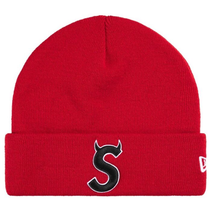 Beanie Supreme x New Era 'Devil S Logo'