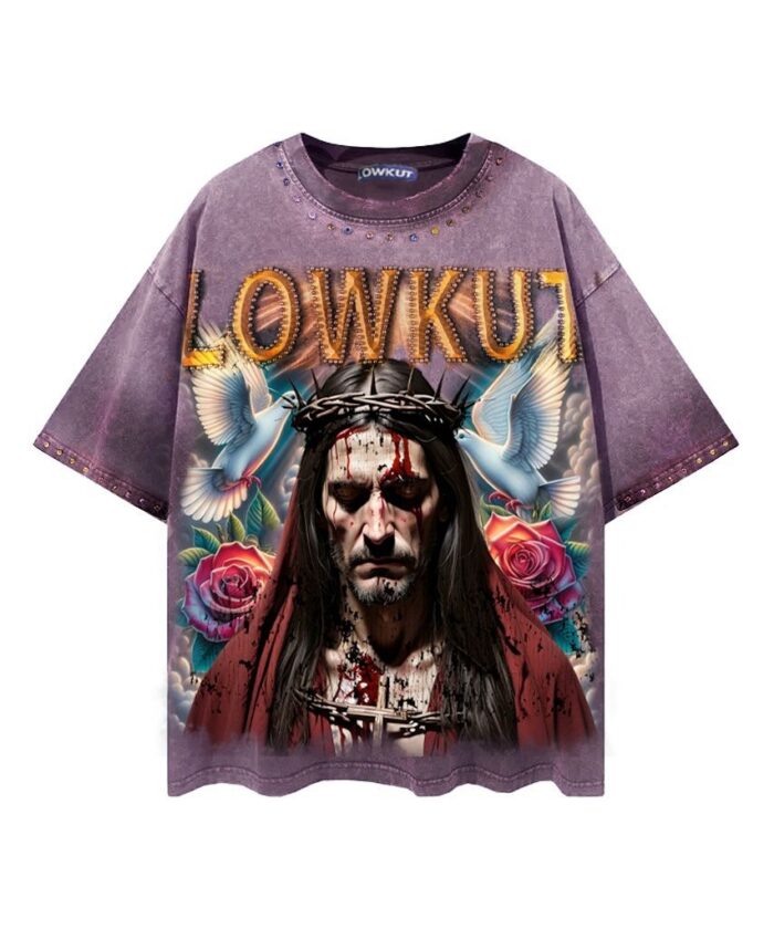 Polera Lowkut 'Tear of God Rainbow Stone'