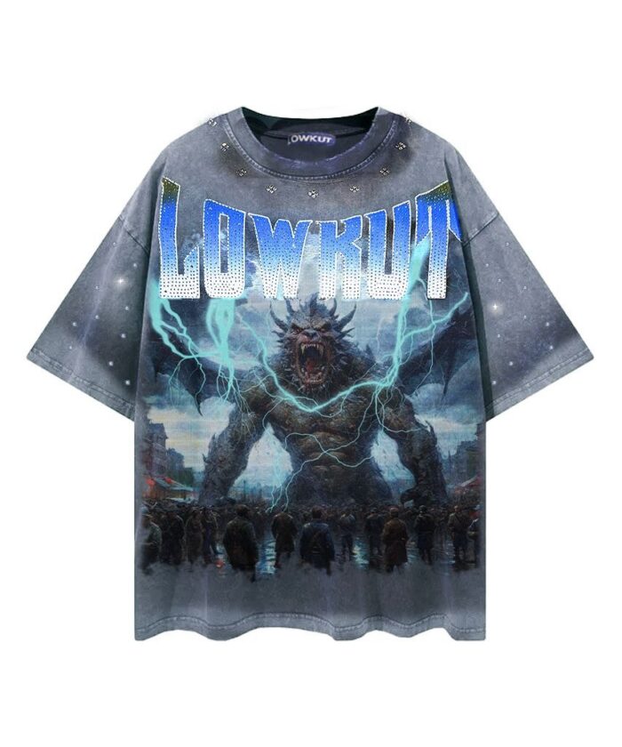 Polera Lowkut 'French Monster Crystal'