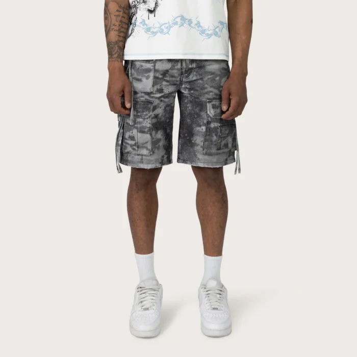 Short Denim Smoke Rise 'Comfort Utility'